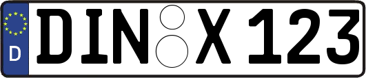 DIN-X123