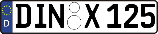DIN-X125