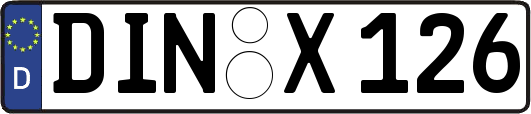 DIN-X126