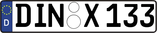 DIN-X133