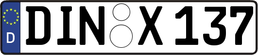 DIN-X137