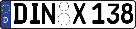 DIN-X138