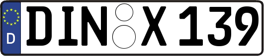 DIN-X139