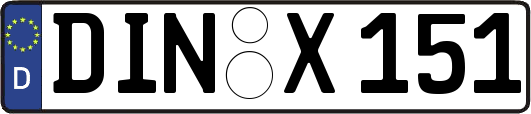 DIN-X151