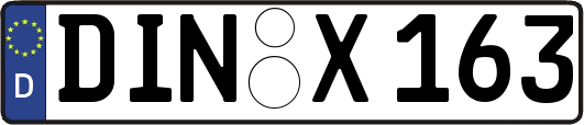 DIN-X163