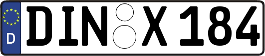 DIN-X184