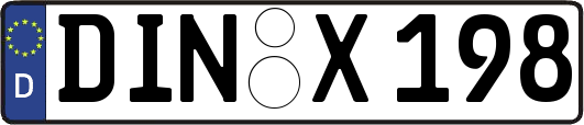 DIN-X198