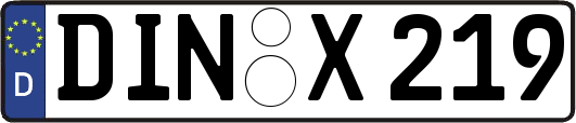 DIN-X219