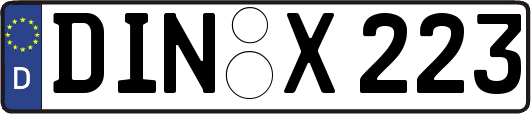 DIN-X223
