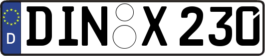 DIN-X230