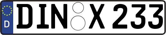 DIN-X233