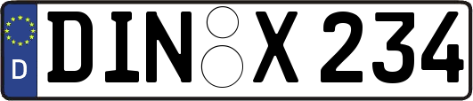 DIN-X234