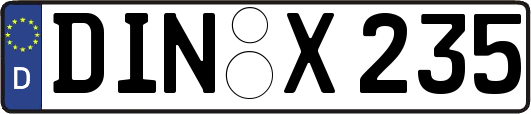 DIN-X235