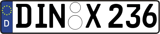 DIN-X236