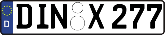 DIN-X277
