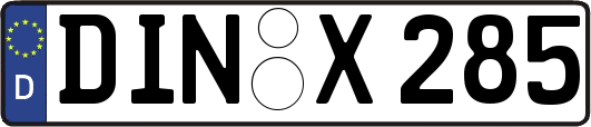 DIN-X285
