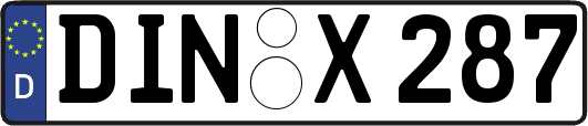 DIN-X287