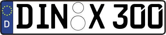 DIN-X300