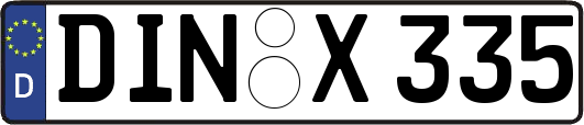 DIN-X335