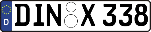 DIN-X338