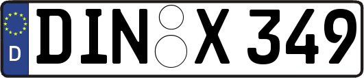DIN-X349