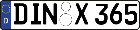 DIN-X365