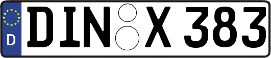 DIN-X383