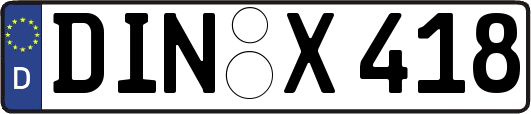 DIN-X418