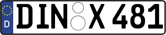 DIN-X481