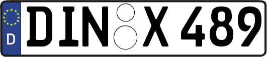 DIN-X489