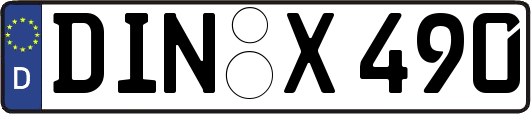 DIN-X490