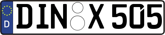 DIN-X505