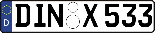 DIN-X533