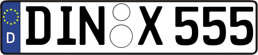 DIN-X555