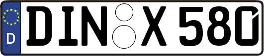 DIN-X580