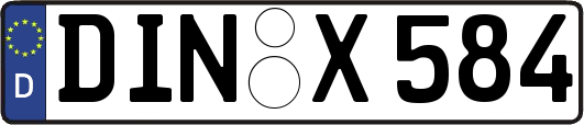 DIN-X584