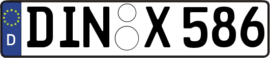 DIN-X586