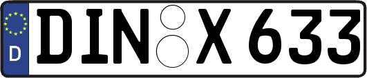 DIN-X633