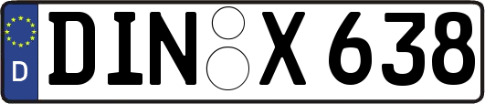 DIN-X638