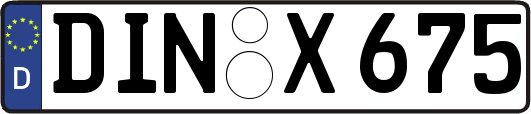 DIN-X675