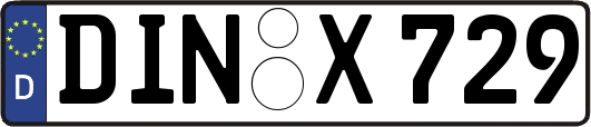 DIN-X729