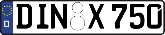 DIN-X750