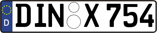 DIN-X754
