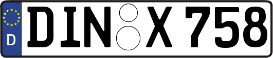 DIN-X758
