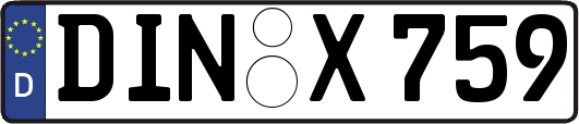 DIN-X759