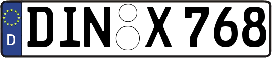 DIN-X768