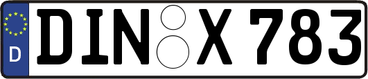 DIN-X783