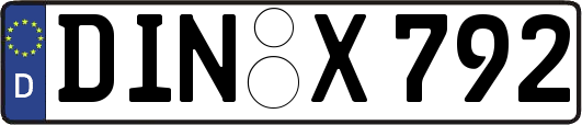 DIN-X792