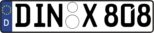 DIN-X808