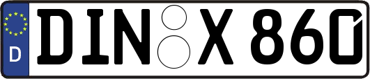 DIN-X860